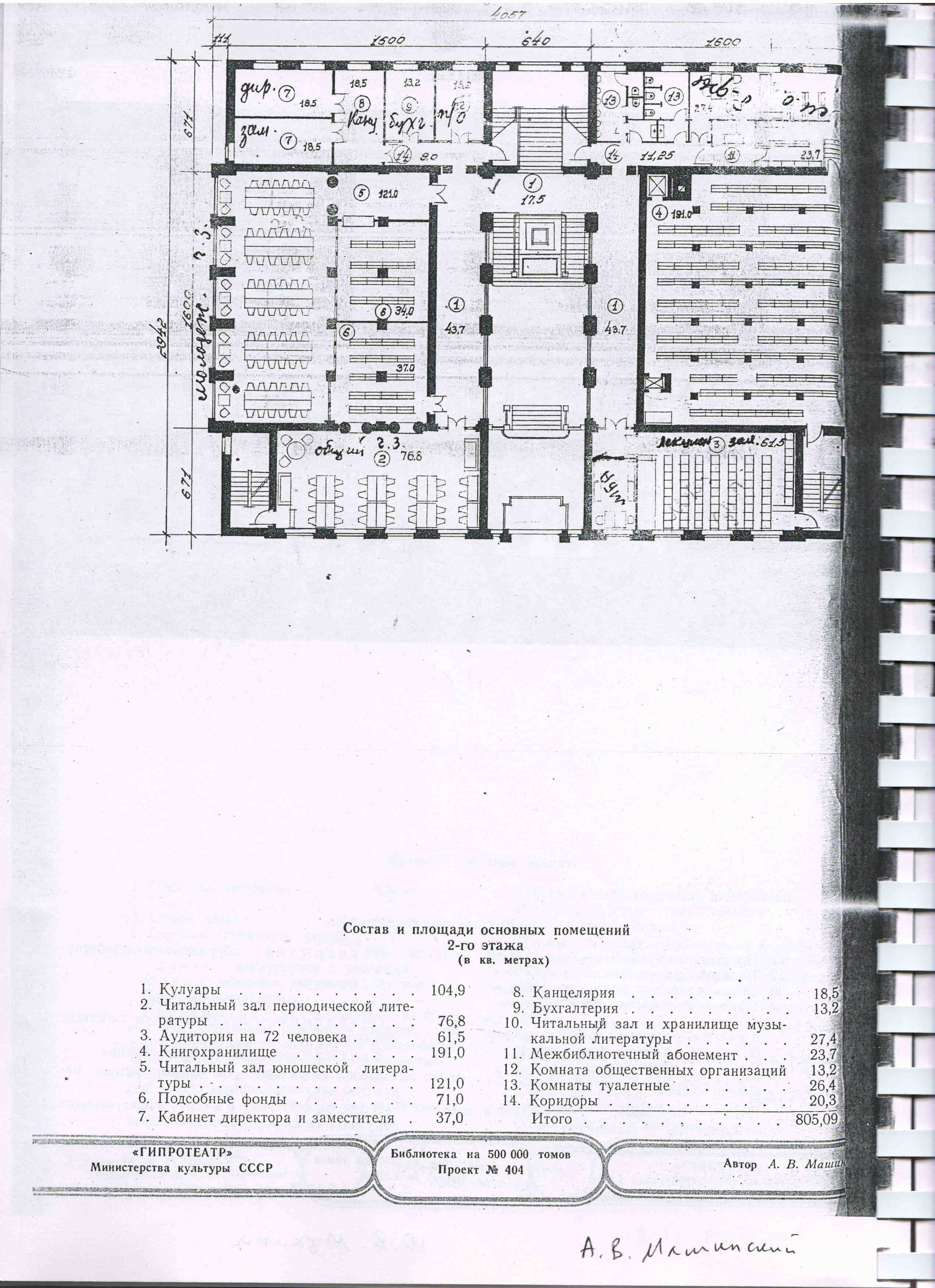 Типовой проект № 404 (Гипротеатр).