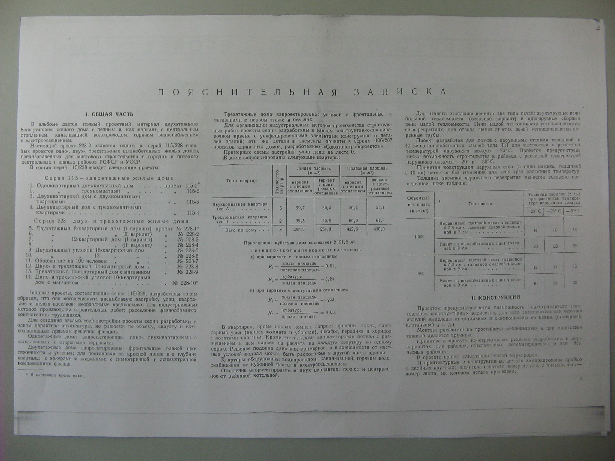 Типовая серия № 1-228 (Горстройпроект).