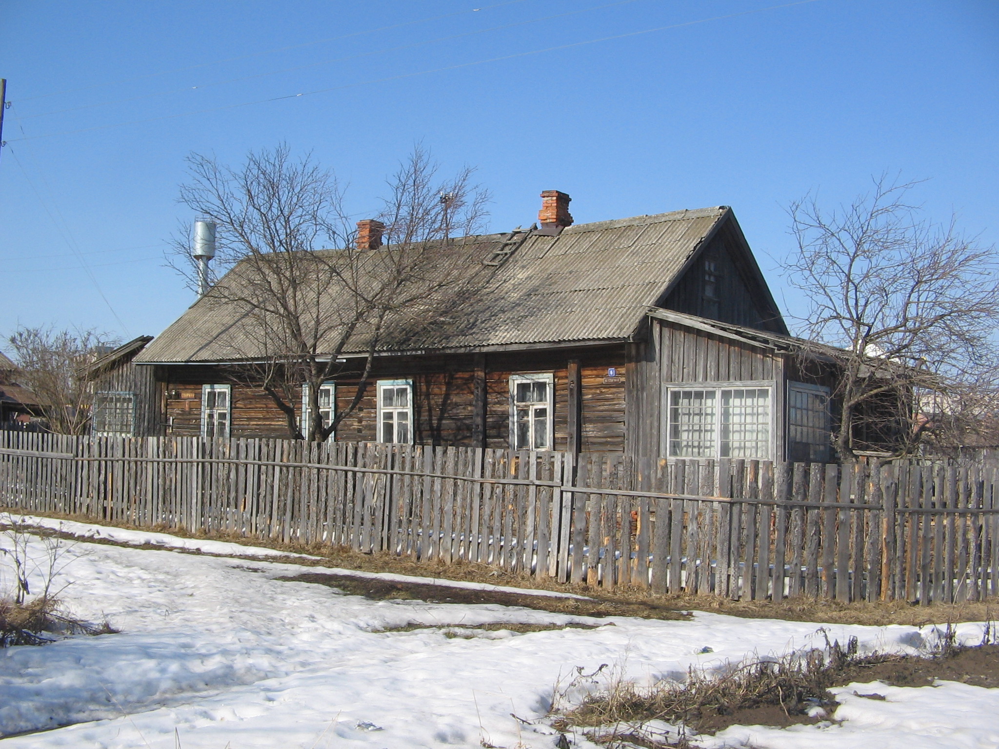 Инкарнация в Вологде: Панкратова 6 (1958).